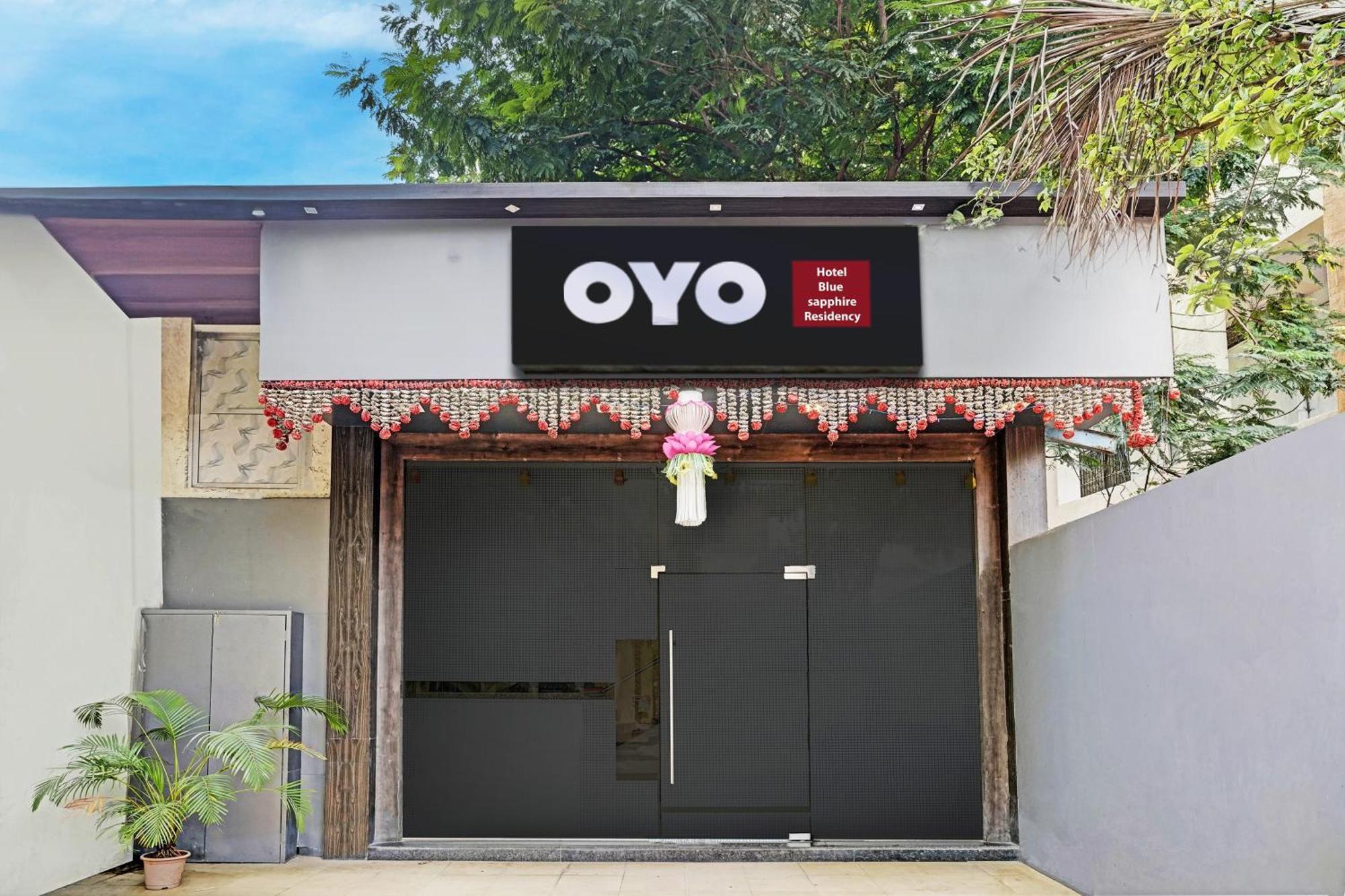 Oyo Hotel Blue Sapphire Residency Near Chhatrapati Shivaji International Airport Mumbai Dış mekan fotoğraf